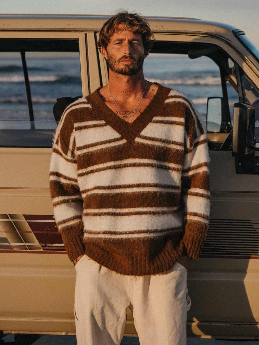 Ottway | Wilde - V-Neck Oversized Jumper image 1