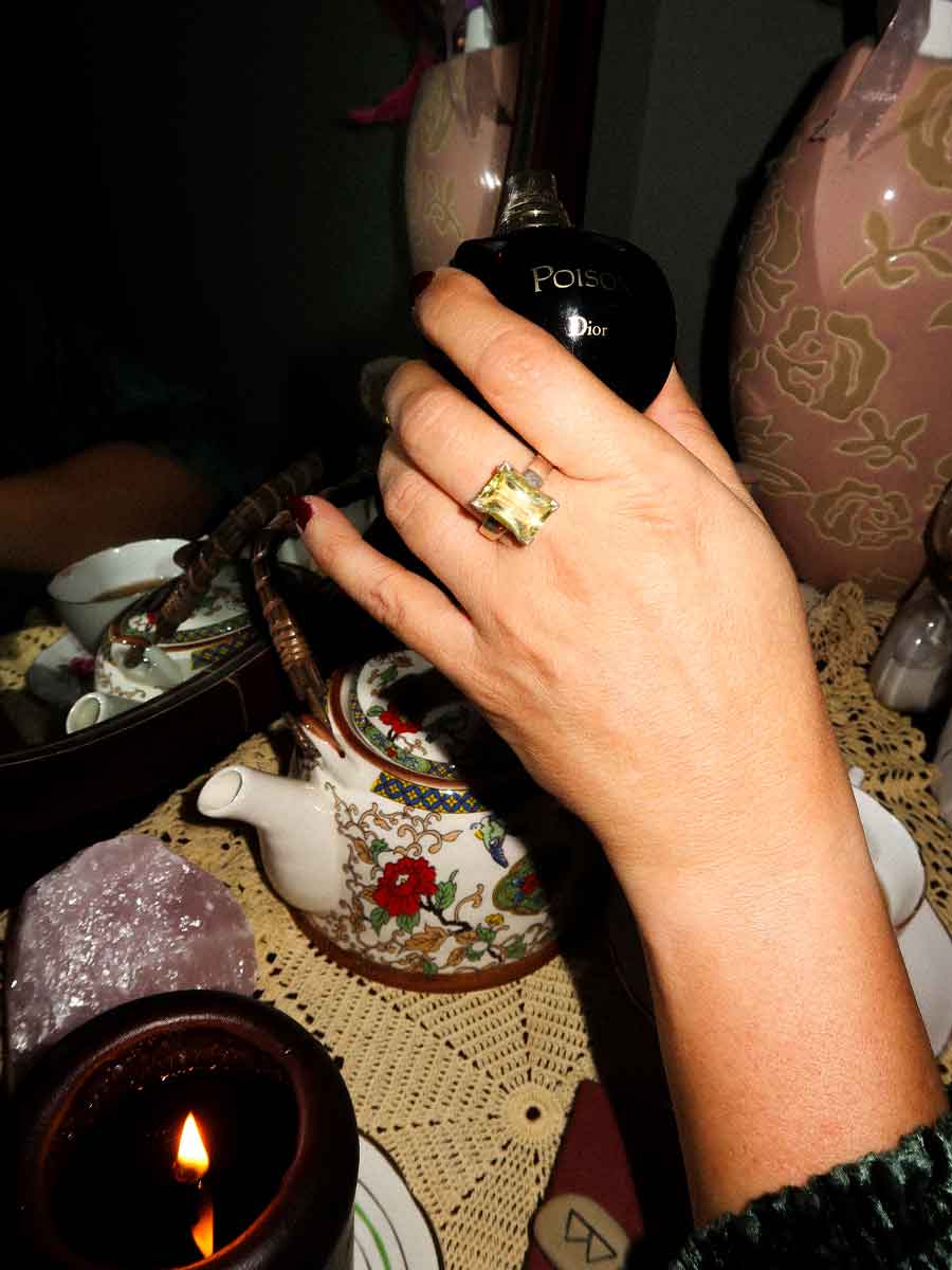 Maggie Ring | Lemon Quartz | Size 10 image 1