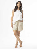 Linen Essentials Shorts in Sand - 8 image