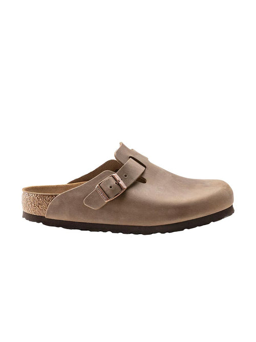 Birkenstock Boston Tabacco Brown Oiled Leather image 1