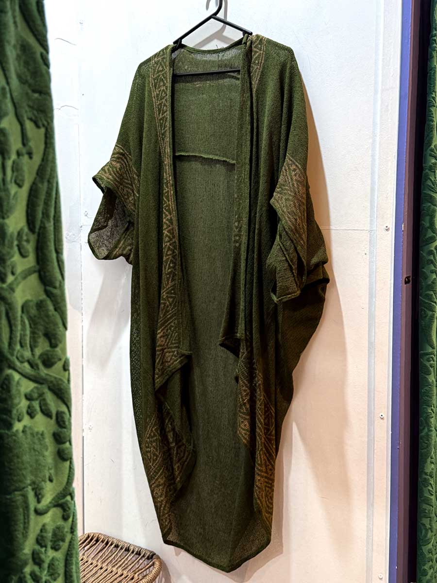 Gaia Duster Coat | Black or Olive Available image 5