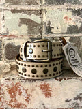 Rasam Studded Leather Belt - S/M image