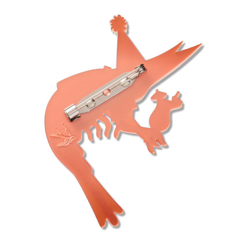 Erstwilder | Pascal the Party Prawn Brooch