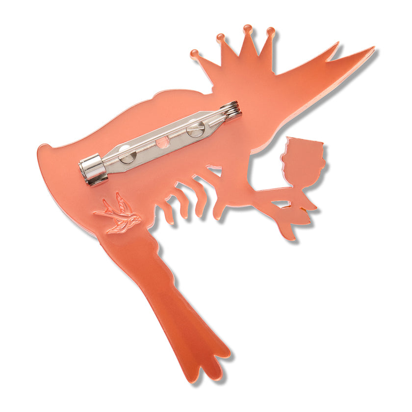 Erstwilder | Pascal the King Prawn Brooch