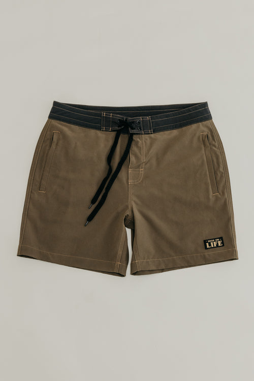 Ottway | Highlife - Washed Green Boardshorts