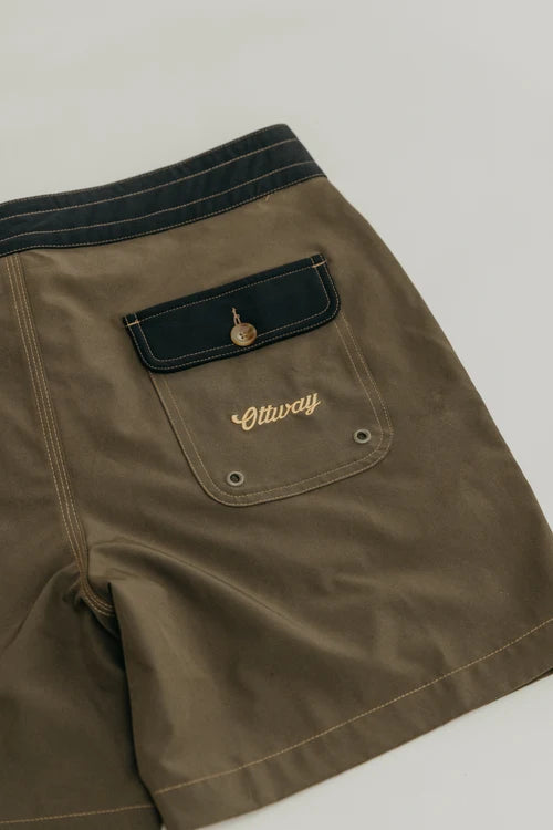 Ottway | Highlife - Washed Green Boardshorts