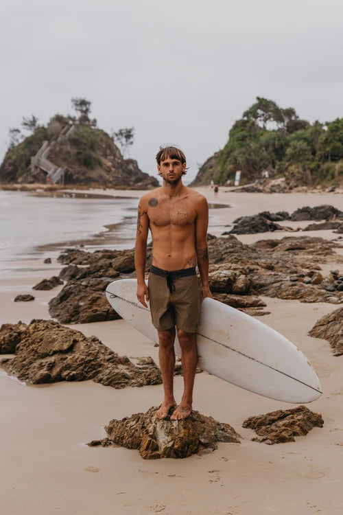 Ottway | Highlife - Washed Green Boardshorts