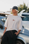 Ottway | No Worries Oversized T-Shirt - White