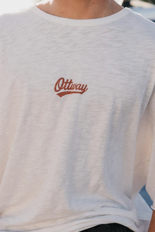 Ottway | No Worries Oversized T-Shirt - White