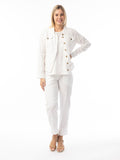 Orientique | Linen Essentials Jacket - White - 16 image