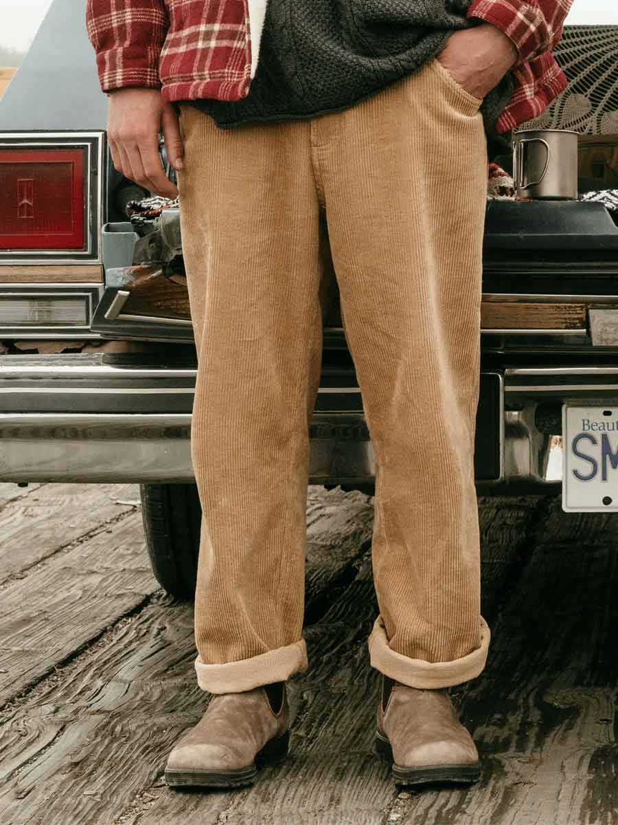 Ottway | Dayton - Brown Cord Pants - S image