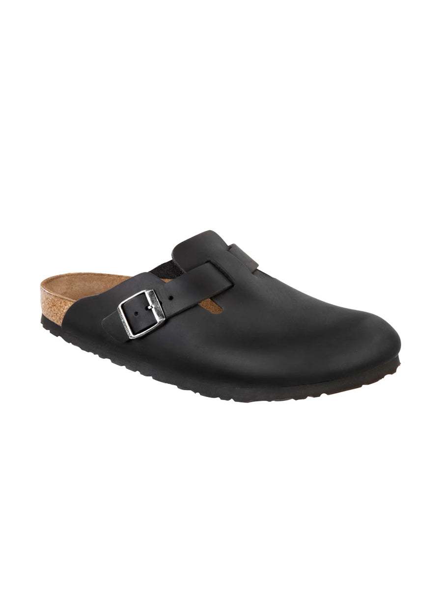 Birkenstock Boston Black Oiled Leather - 47 image