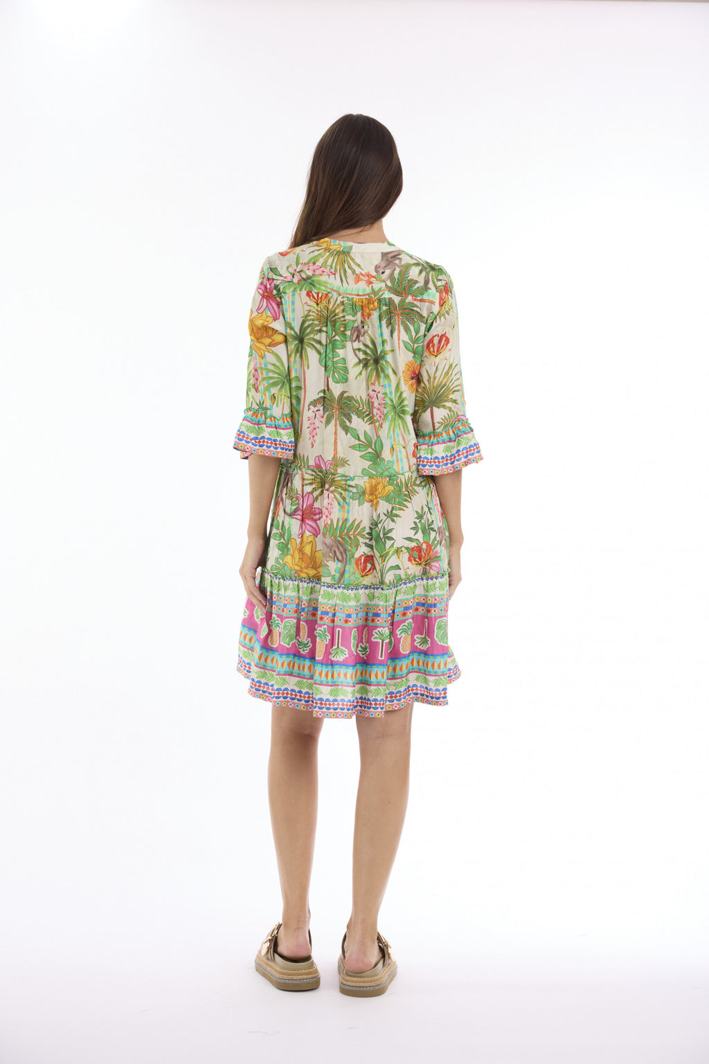 Andrea Layers Dress with Frill