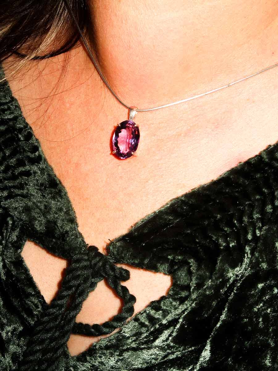 Lola Pendant | Amethyst image 2