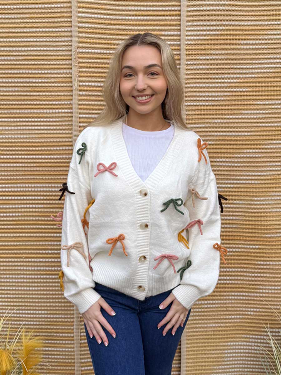 Bow Peep Wool Blend Cardigan image 0