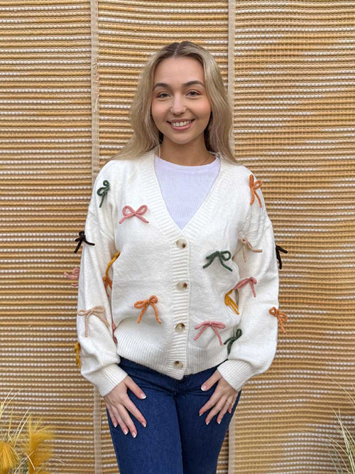 Bow Peep Wool Blend Cardigan image 0