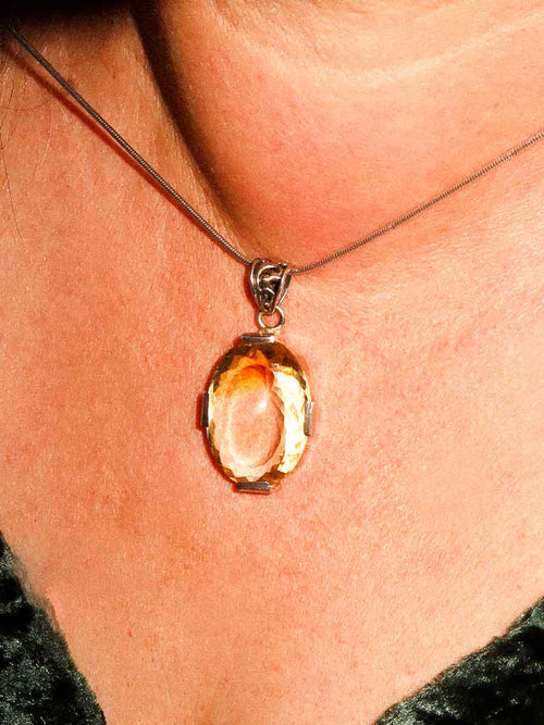 Bethany Pendant | Citrine image 0