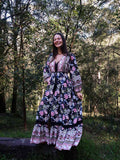 Sofia Long Sleeve Boho Maxi Dress - 8 image
