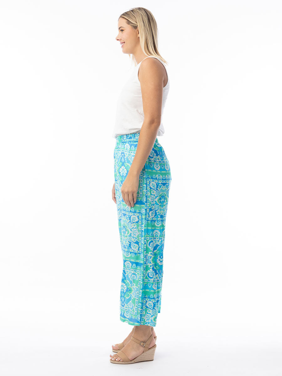 Orientique | Montevideo Aqua Pant image 1
