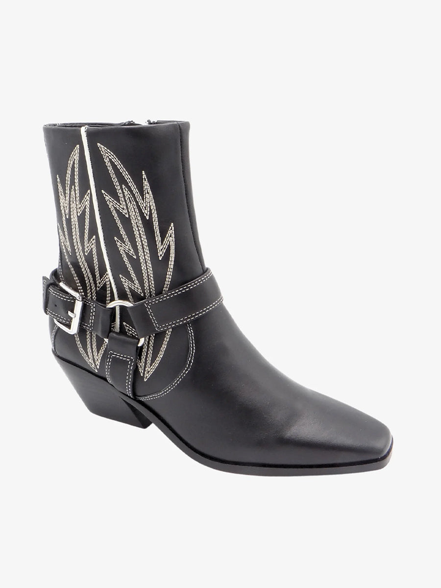 Oliver II Boot Black  | Caverley Shoes image 2