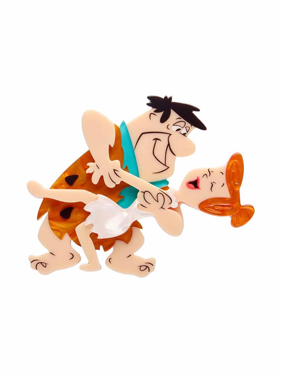 Erstwilder | Fred and Wilma Brooch image 0