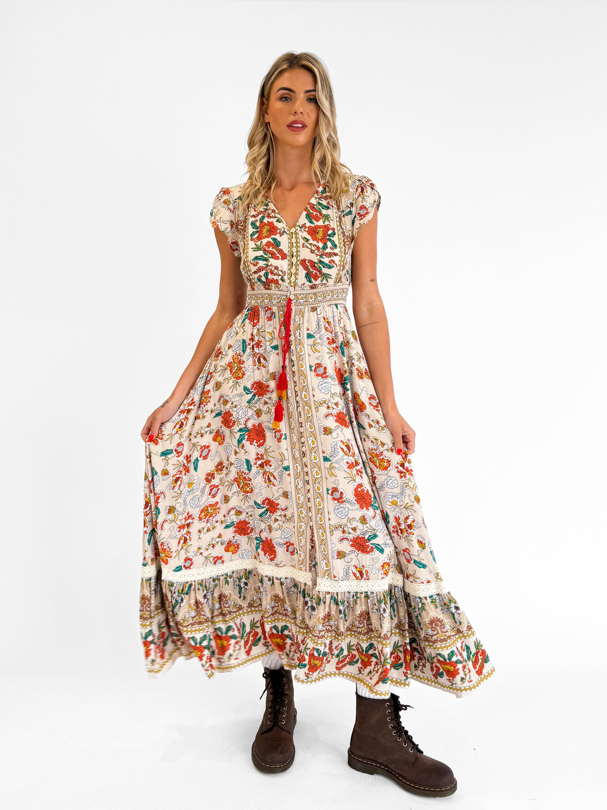 Dayna Boho Maxi Dress