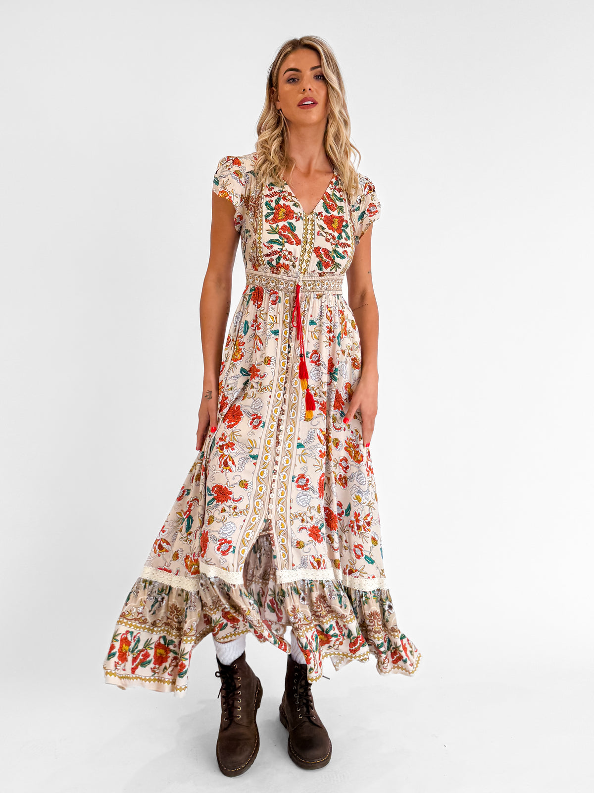Dayna Boho Maxi Dress