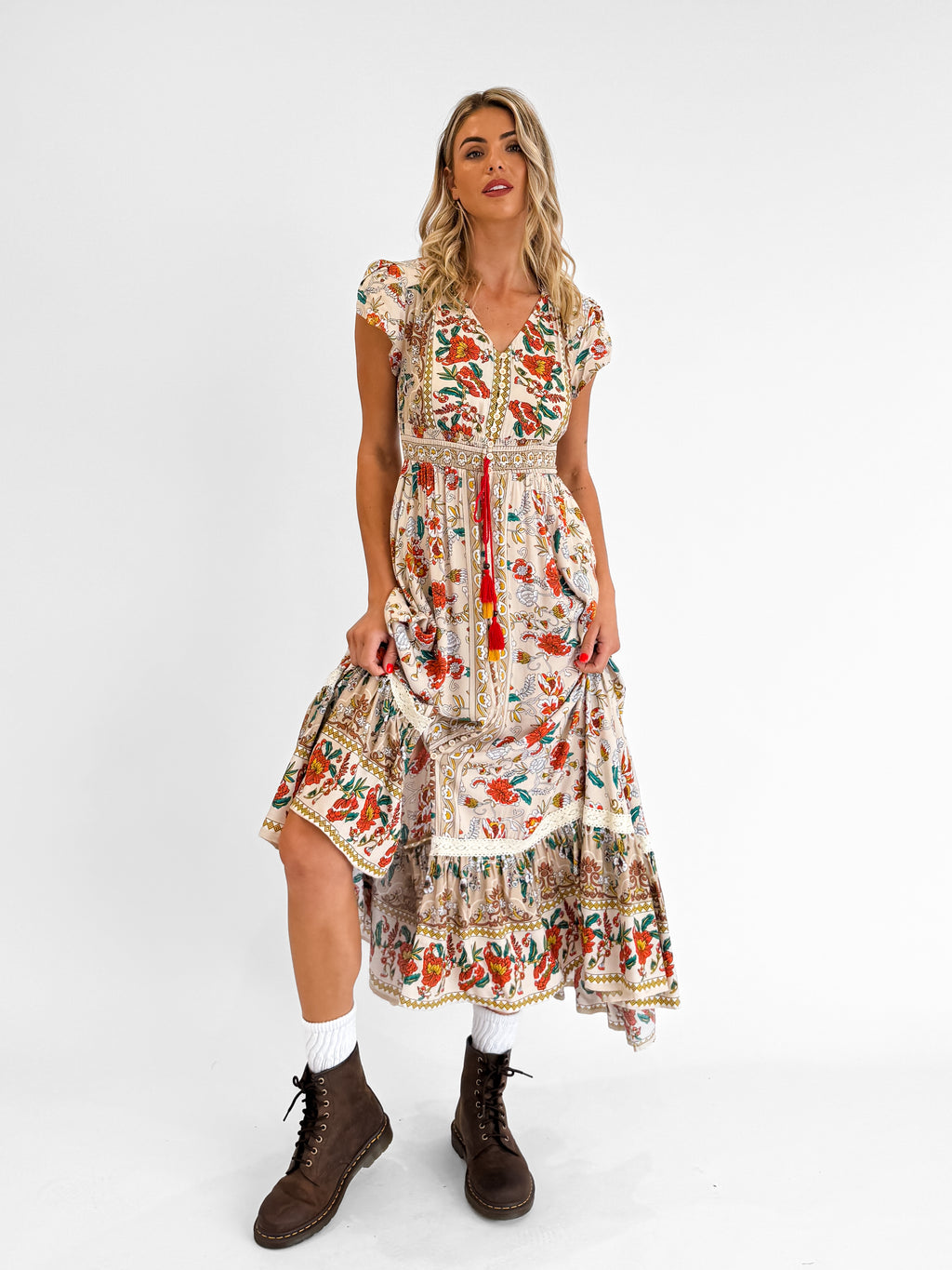 Dayna Boho Maxi Dress
