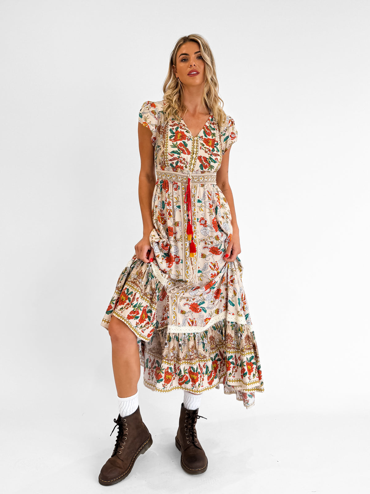 Dayna Boho Maxi Dress
