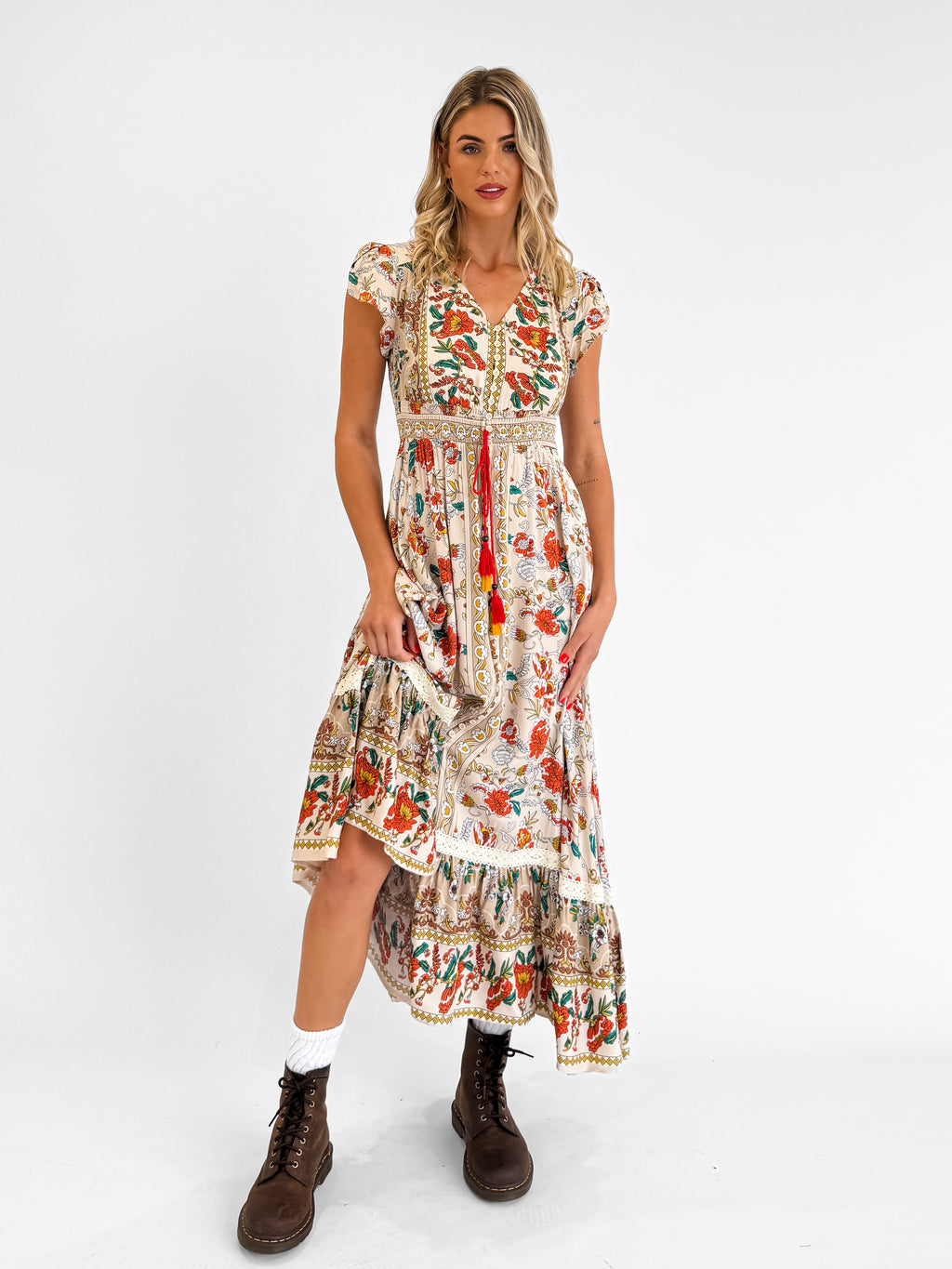 Dayna Boho Maxi Dress