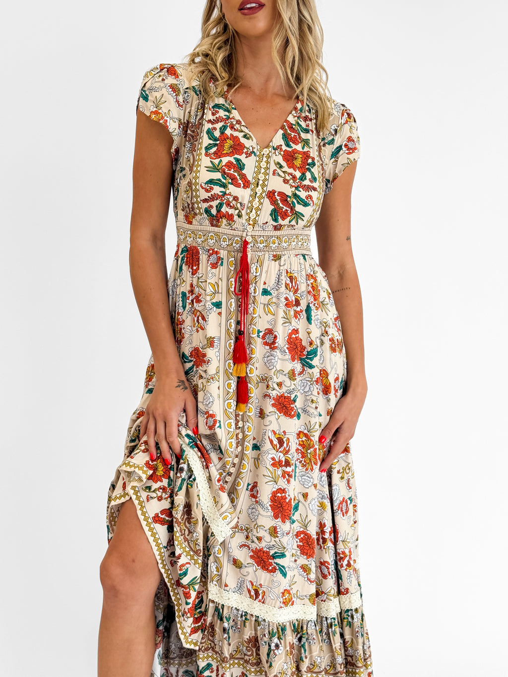 Dayna Boho Maxi Dress