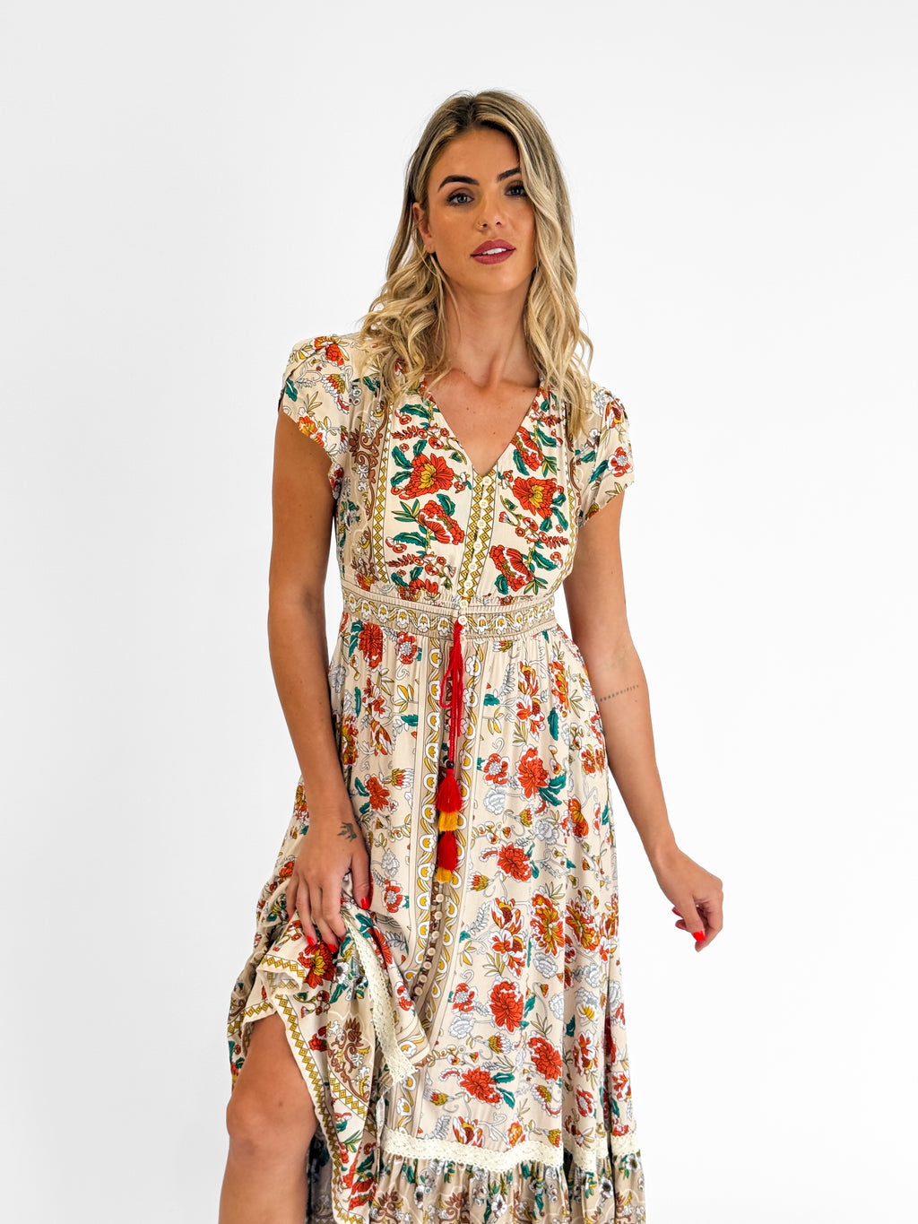 Dayna Boho Maxi Dress