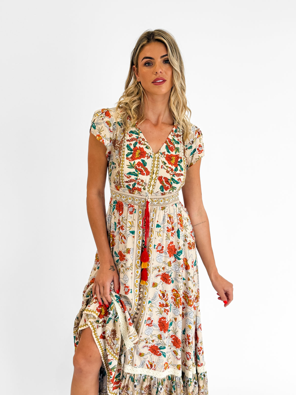 Dayna Boho Maxi Dress