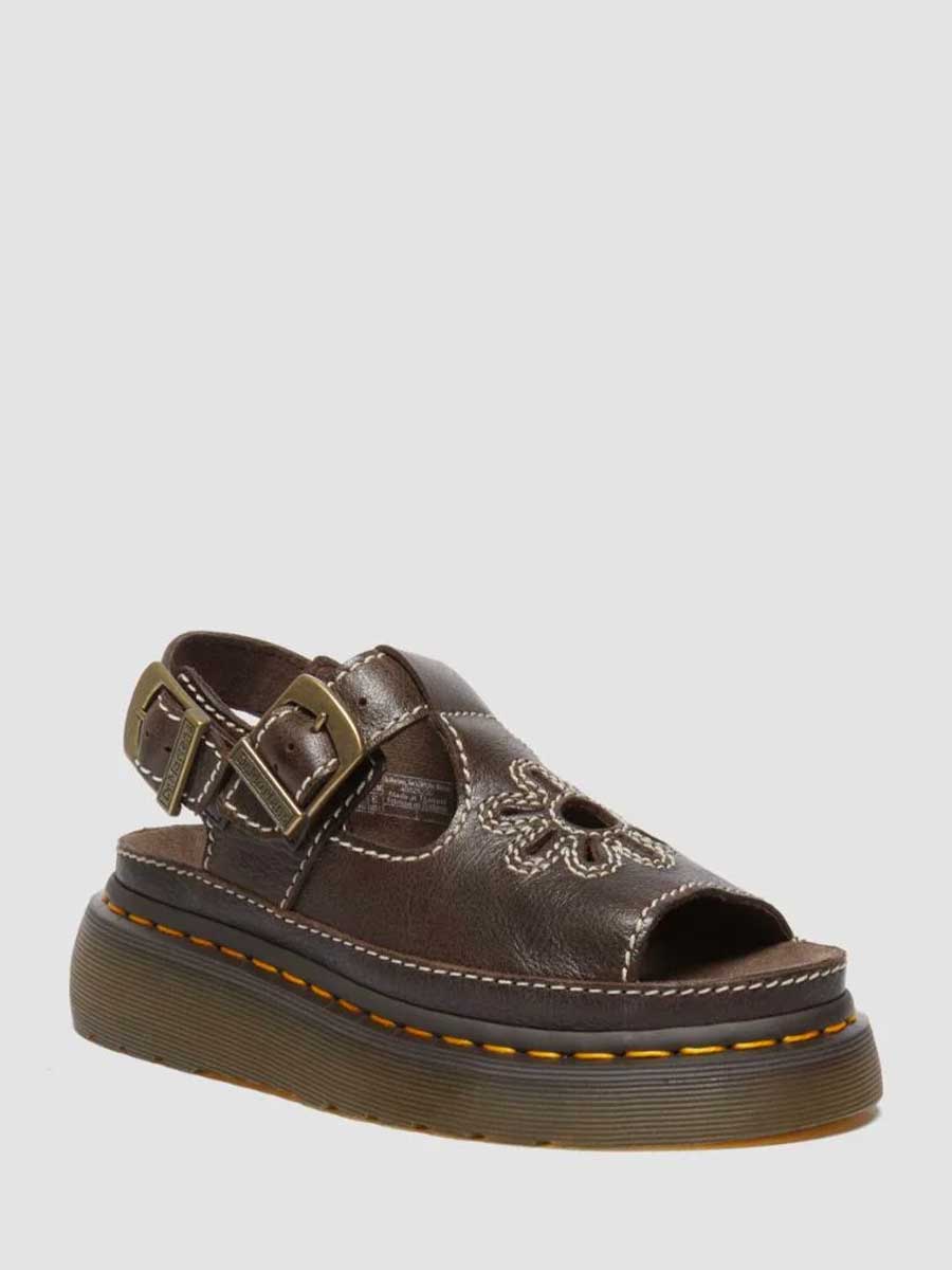Dr Marten's | Dunnet Flower Rogue Kelp Brown - UK8 image