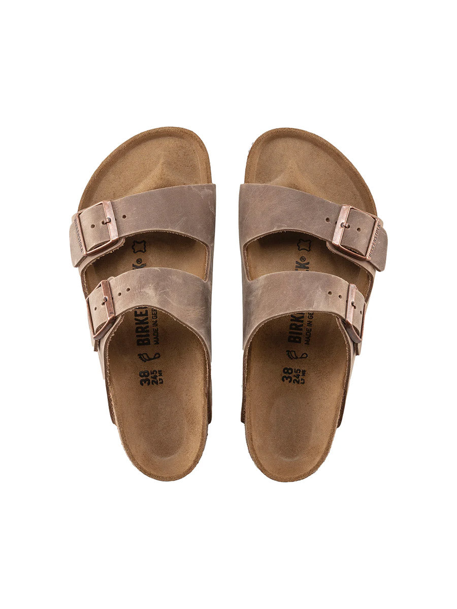 Birkenstock Arizona Tabacco Brown Oiled Leather image 2