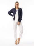 Orientique | Linen Essentials Jacket - Navy - 10 image