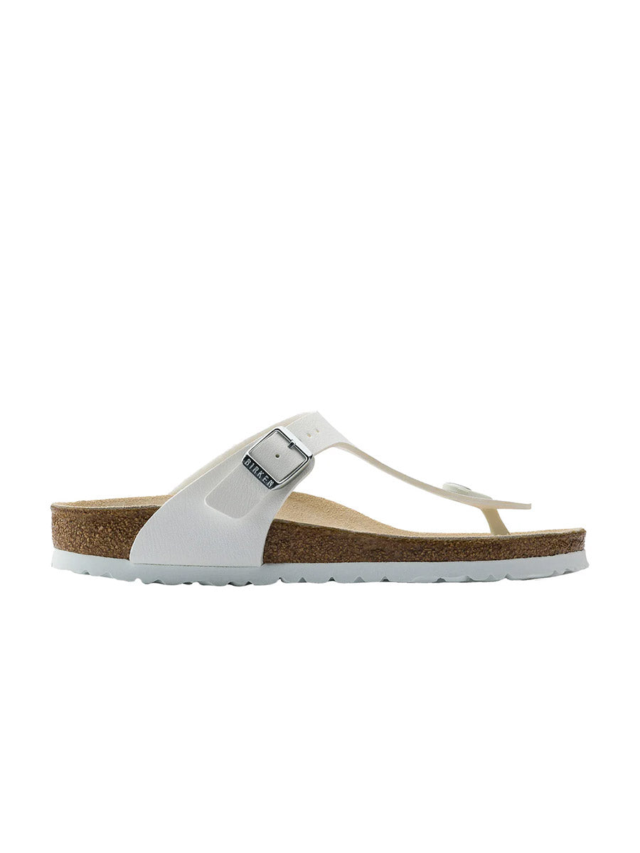 Birkenstock Gizeh White Birko-Flor image 1
