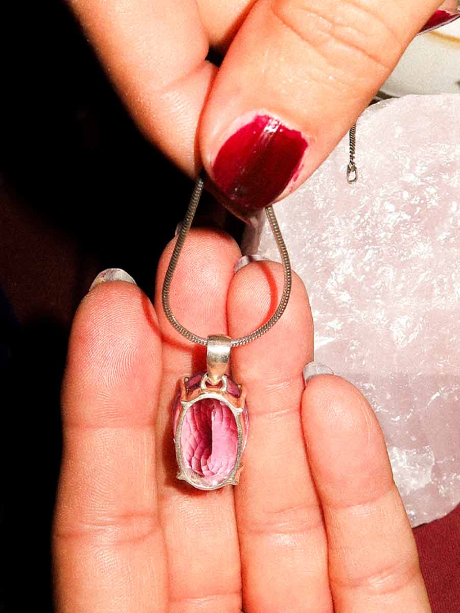 Lola Pendant | Amethyst image 3