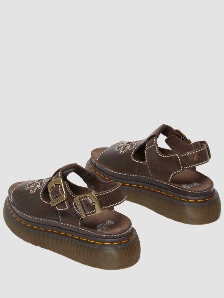 Dr Marten's | Dunnet Flower Rogue Kelp Brown image 6