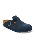 Birkenstock | Boston Corduroy Midnight Embossed Suede Leather - 39 image