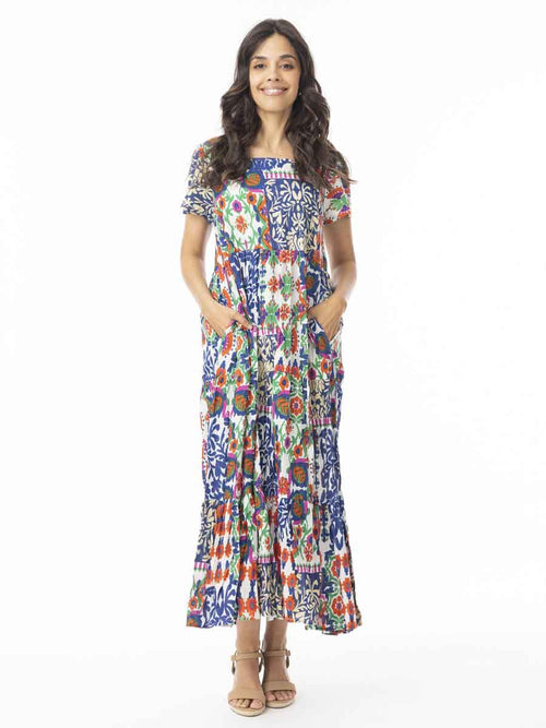 Buzios Layer Dress with Square Neckline image 1