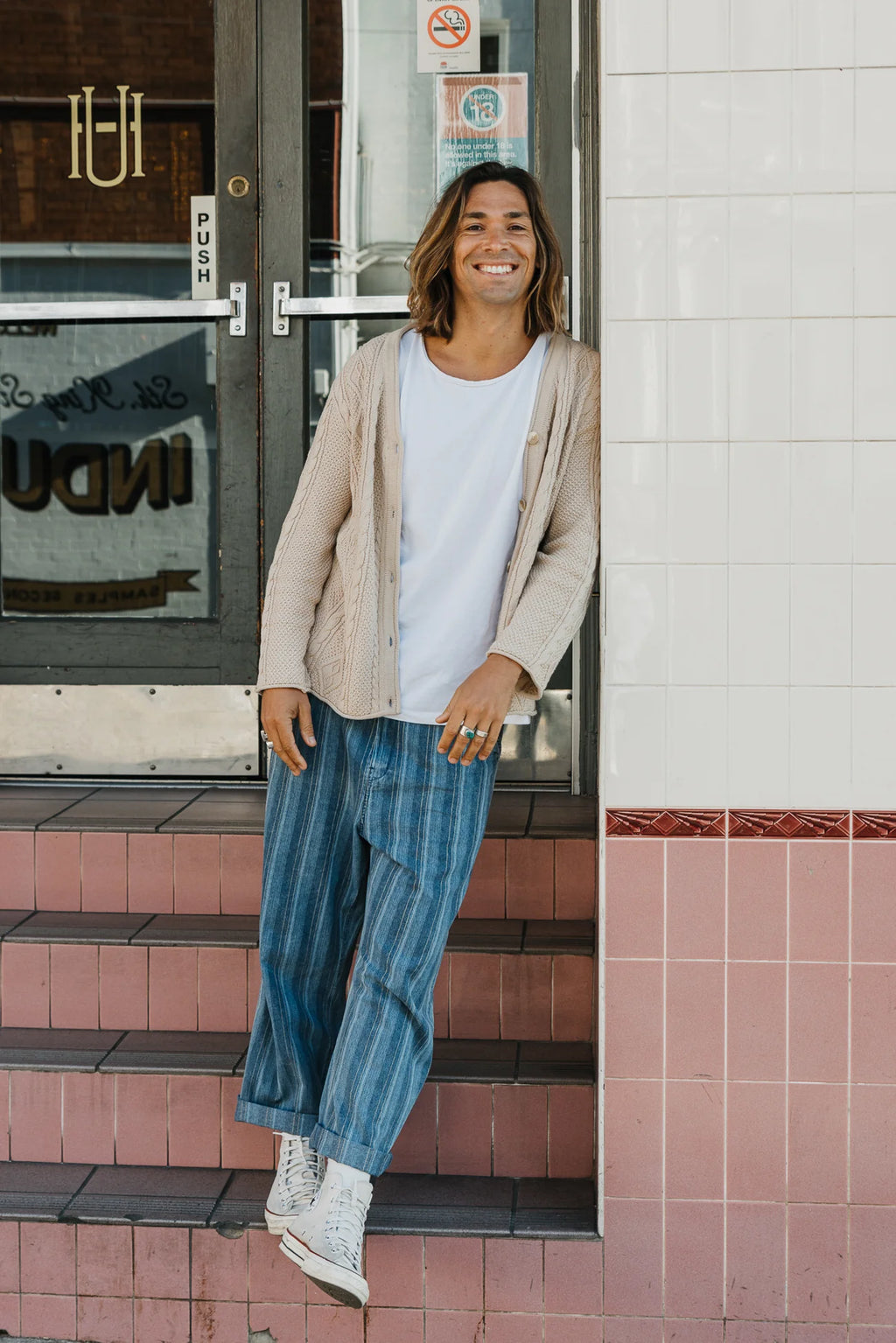 Ottway | Jagger Washed Denim Pants