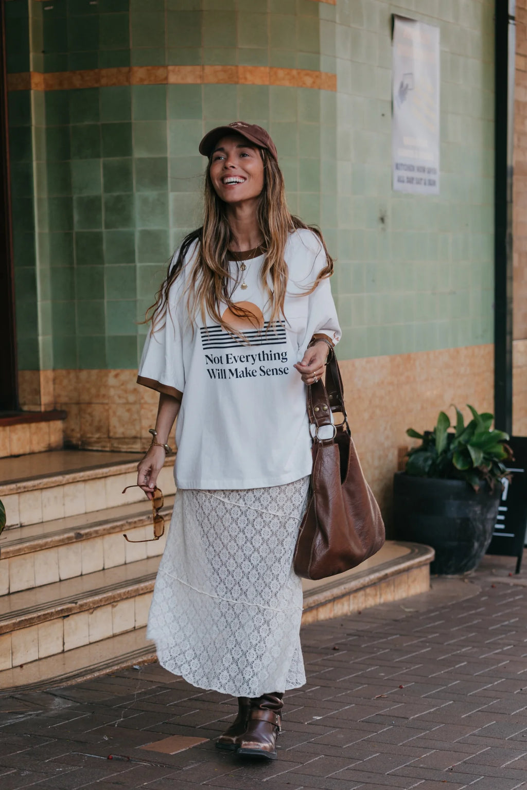 Ottway | Moonlace Lace Midi Skirt