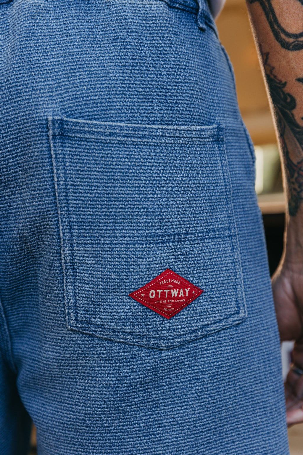 Ottway | OTTWAY's® Textured Baggy Denim Shorts