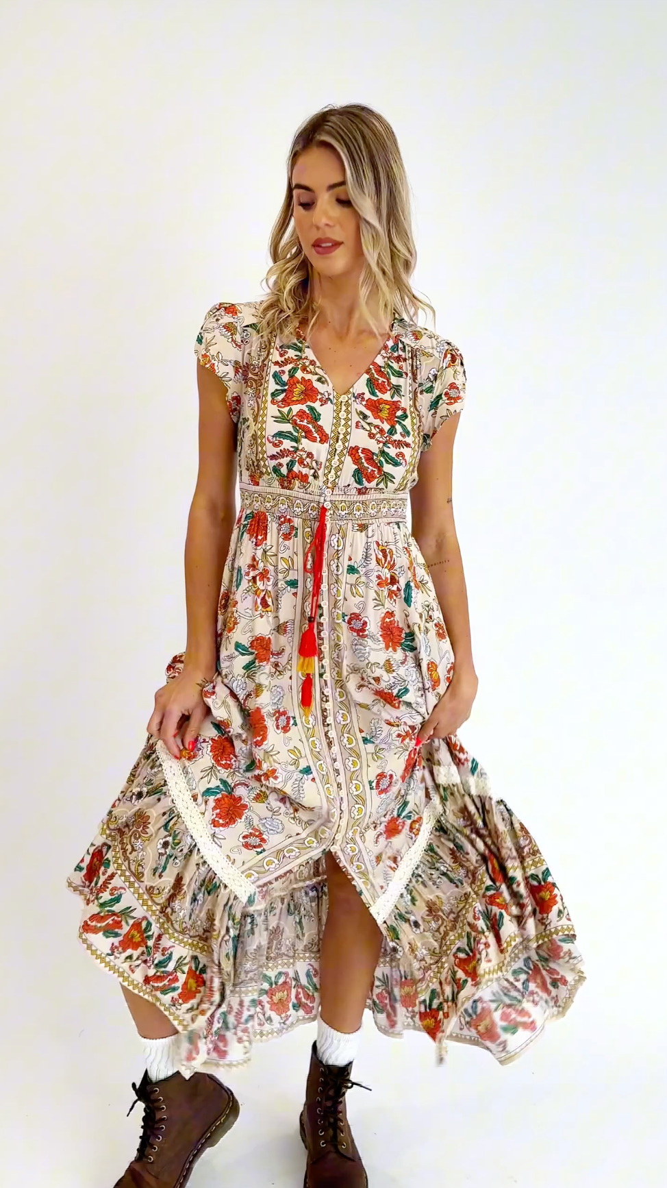 Dayna Boho Maxi Dress