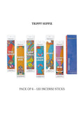 Trippy Hippie Incense Gift Pack - 120 Sticks