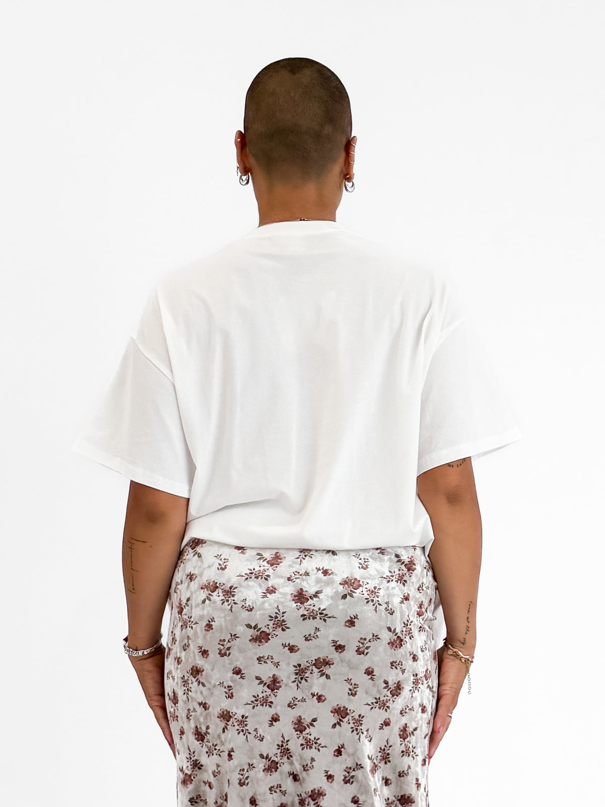 By Frankie | Wild At Heart T-Shirt in White