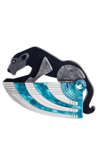 Erstwilder The Panther's Embrace Brooch