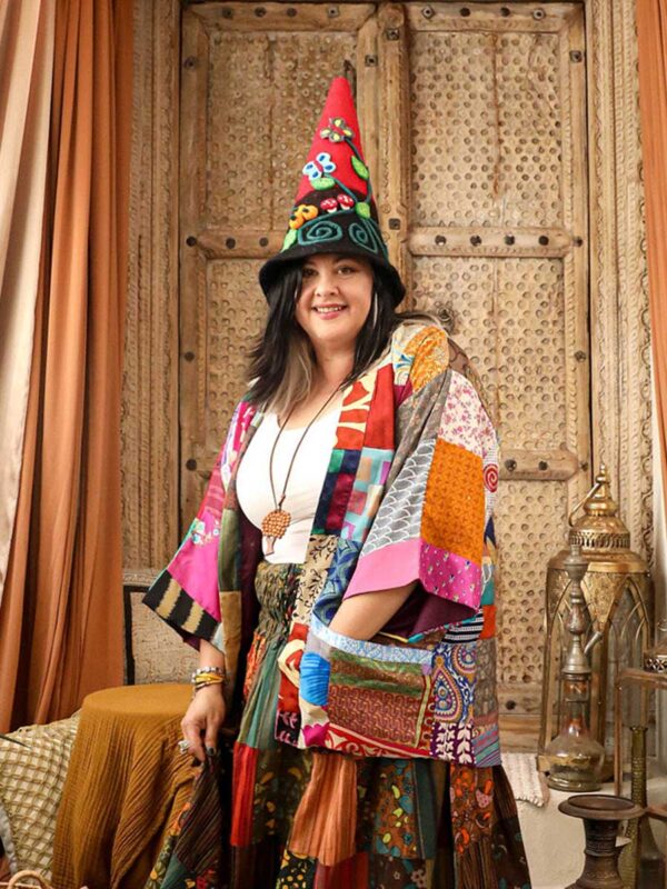 Sari Patchwork Kimono