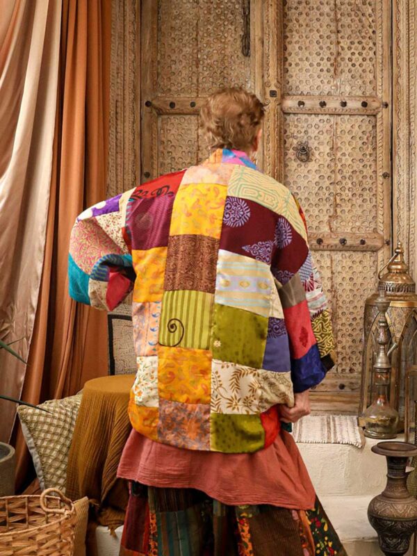 Sari Patchwork Kimono